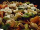 Gemüsepfanne mit Steakwürfel - Rezept