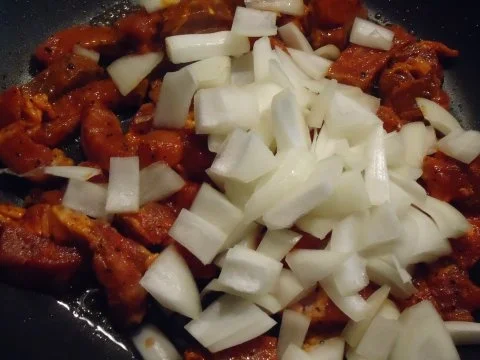 Gemüsepfanne mit Steakwürfel - Rezept - Bild Nr. 3