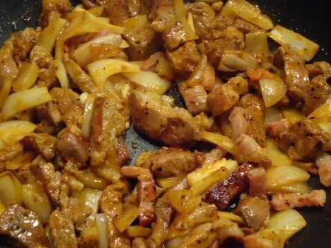 Gemüsepfanne mit Steakwürfel - Rezept - Bild Nr. 4