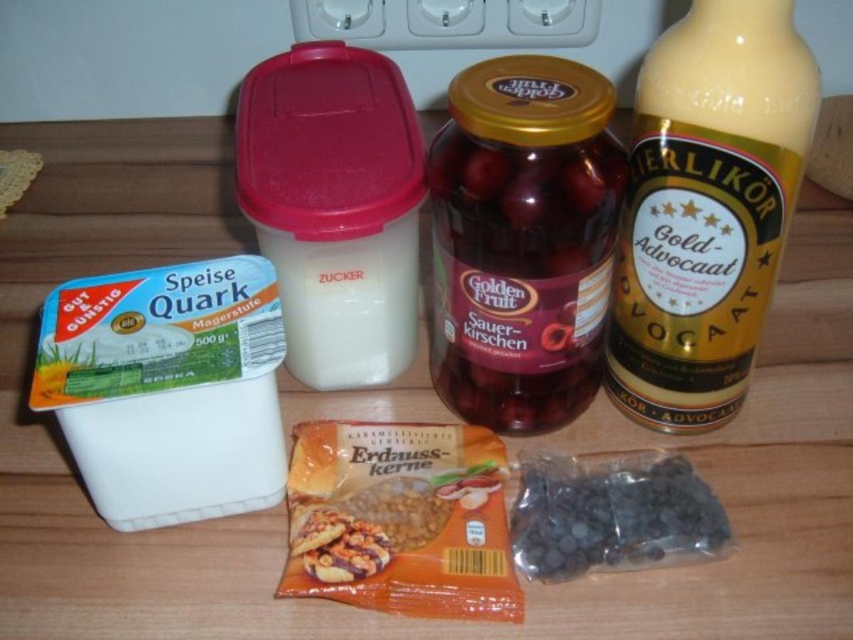 Dessert : Quark mit Kirschen und Eierlikör :))) - Rezept - Bild Nr. 3