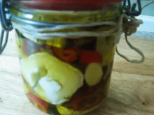 Eingelegter Ziegencamembert - Rezept