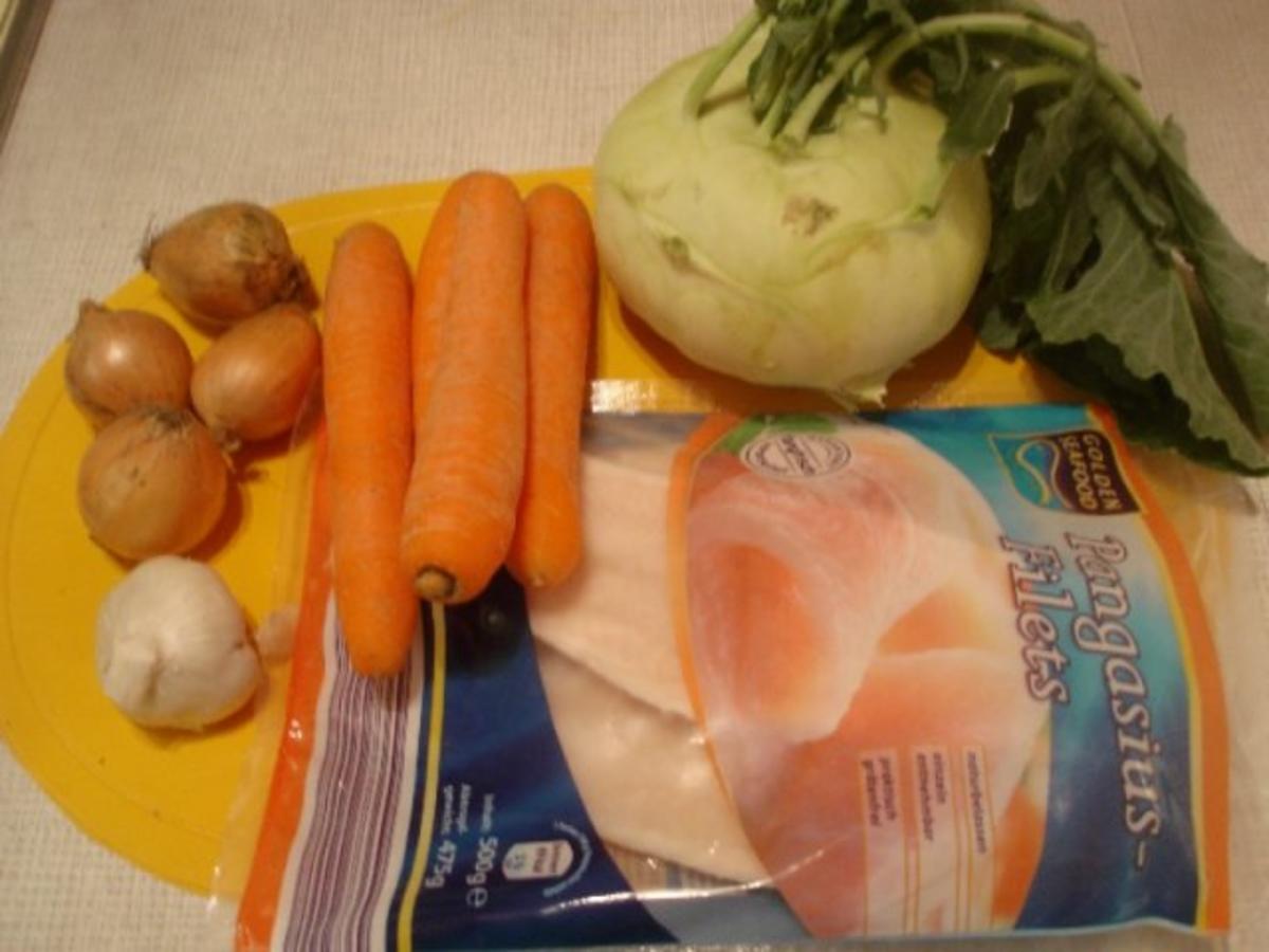 Gemüse-Fischsuppe à la Papa - Rezept - Bild Nr. 2