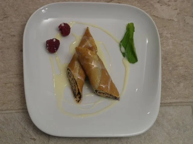 Rezept: Nalysnyky mit Mohnfüllung Nalysnyky mit Mohnfüllung - Rezept