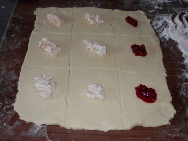 Rezept: Quarktaschen mit Apfelfüllung... Bild Nr. 3 Quarktaschen mit Apfelfüllung... - Rezept - Bild Nr. 3