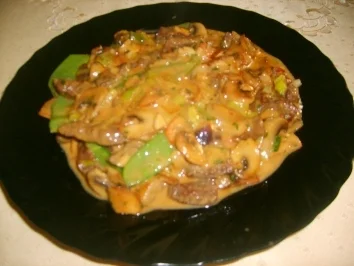 Geheimrezept für Rindergeschnetzeltes - Rezept