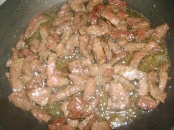 Geheimrezept für Rindergeschnetzeltes - Rezept