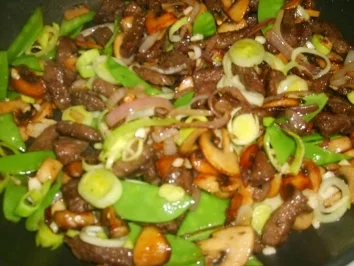 Geheimrezept für Rindergeschnetzeltes - Rezept