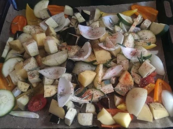 Rezept: Gemüseblech Gemüseblech - Rezept