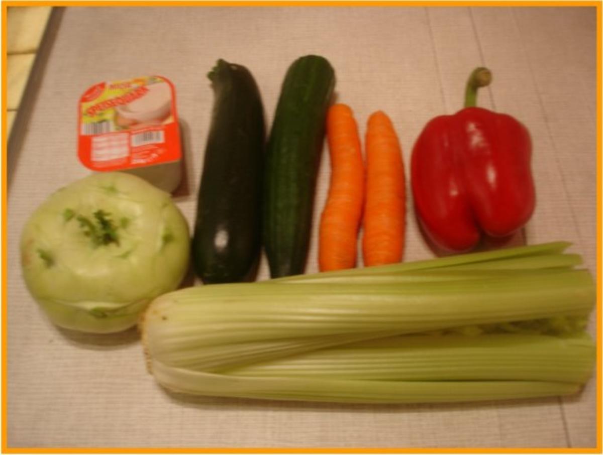 Gemüsesticks mit Dips - Rezept - Bild Nr. 2