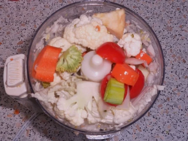 Brühe/Gewürzmischung: Grob gekörnte pikante Gemüsebrühe - Rezept - Bild Nr. 3