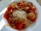 Leberkäse-Gemüse-Pfanne - Rezept
