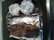 Rezept: Rinderlungenbraten NT mit Gemüsesäckchen Rinderlungenbraten NT mit Gemüsesäckchen - Rezept