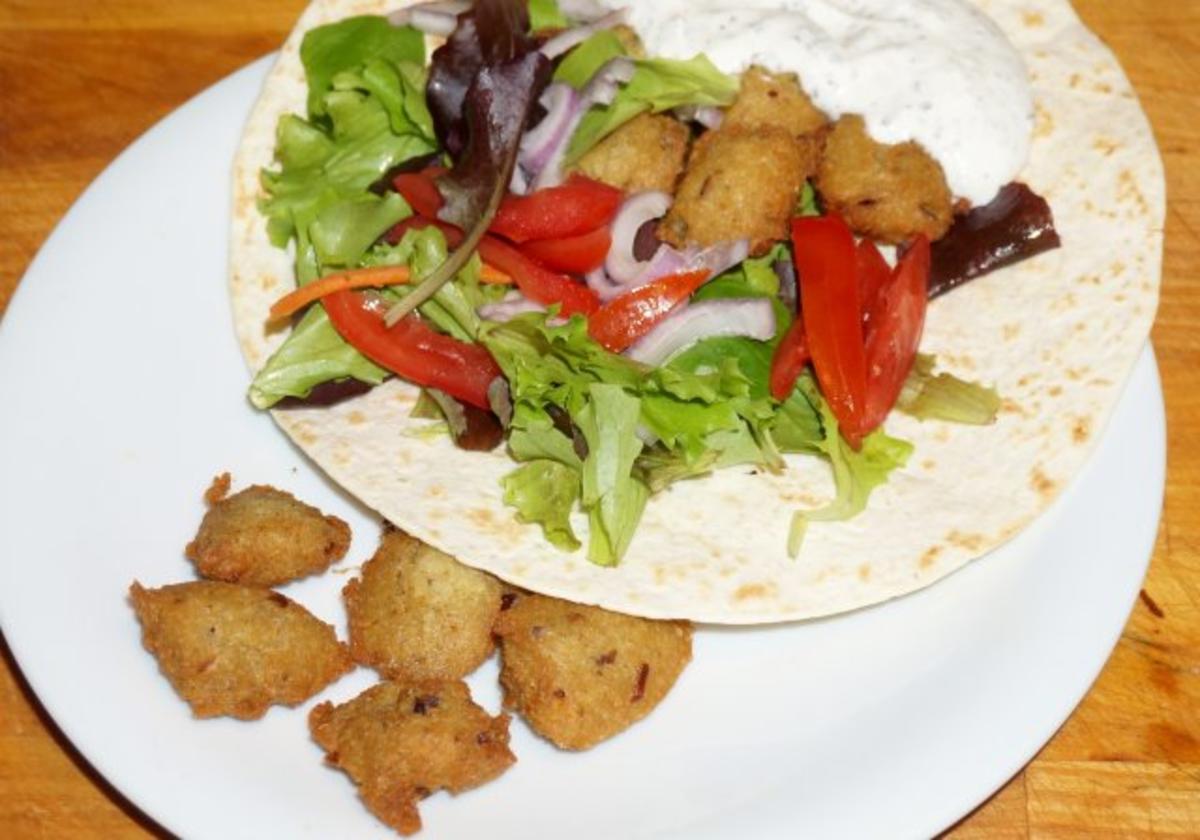 Bilder für Hirse Falafel mit leckerer Joghurtsauce - Rezept