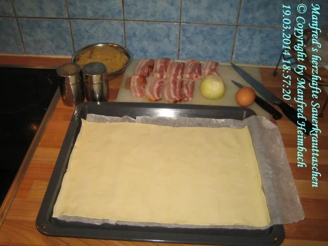 Rezept: Fingerfood – Manfred’s herzhafte Sauerkrauttaschen Bild Nr. 9 Fingerfood – Manfred’s herzhafte Sauerkrauttaschen - Rezept - Bild Nr. 9