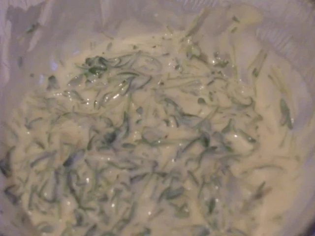 Kräuterseitlinge mit Kresse - Dip - Rezept - Bild Nr. 3