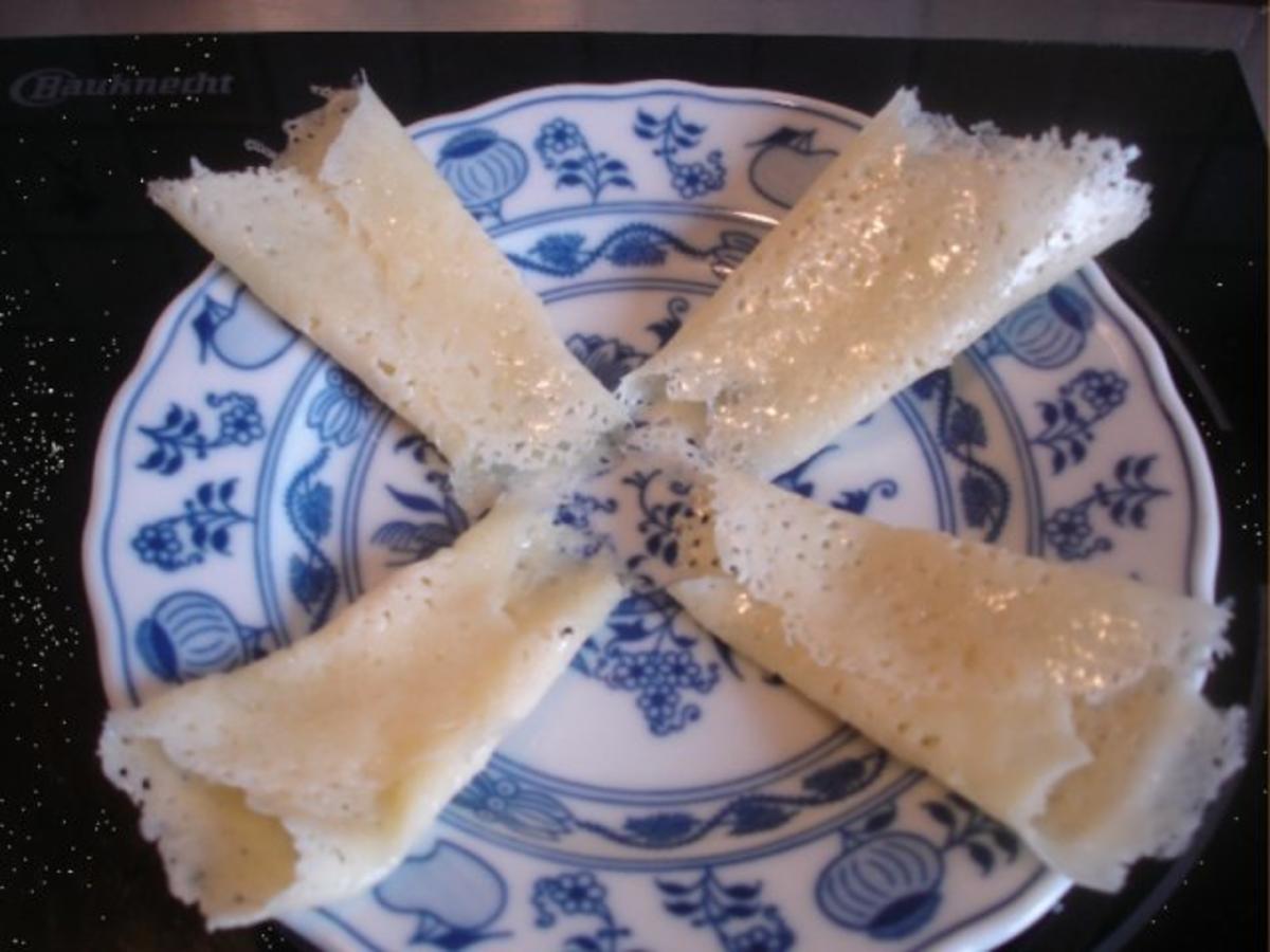 Hartkäsehippen - Rezept