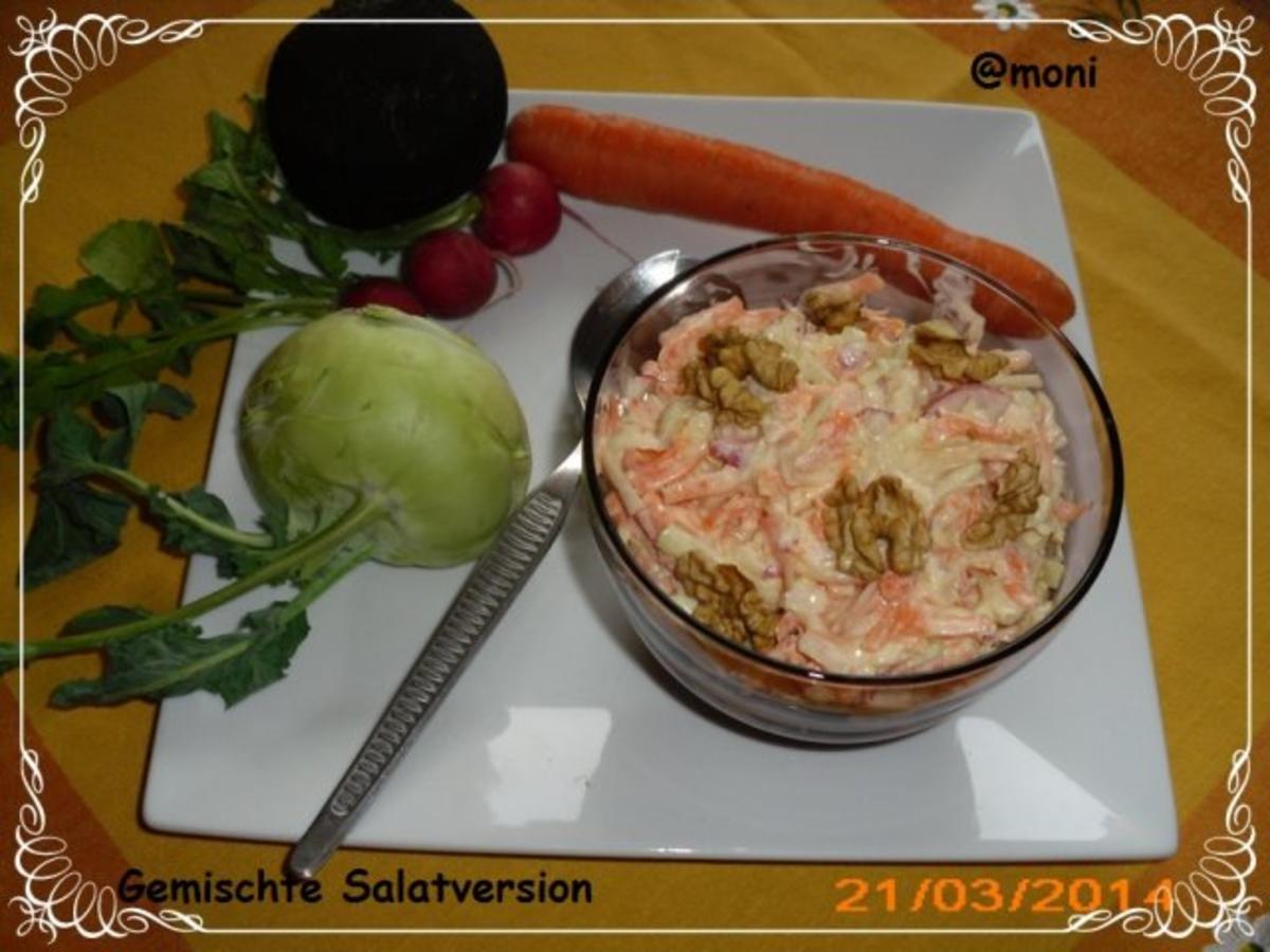 Möhrensalat und verschiedenes Gemüse - Rezept - kochbar.de