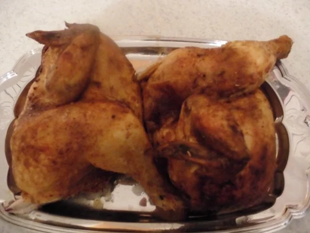 Sonntagshahn am Samstag für laaaange Zeit im Ofen - Rezept - Bild Nr. 2