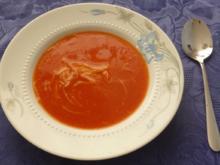 Tomatensuppe Orange - Rezept