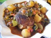 Lammkeule mediterran - Rezept