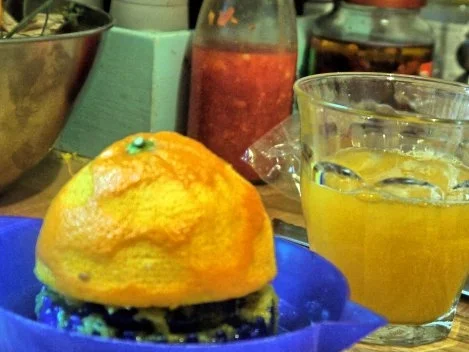 Hähnchen mit Tomate und Salbei zu selbstgemachter Tagliatelle - Rezept - Bild Nr. 5