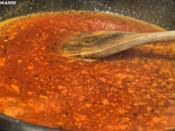 Hähnchen mit Tomate und Salbei zu selbstgemachter Tagliatelle - Rezept - Bild Nr. 14