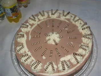 Zebra-Torte - Rezept