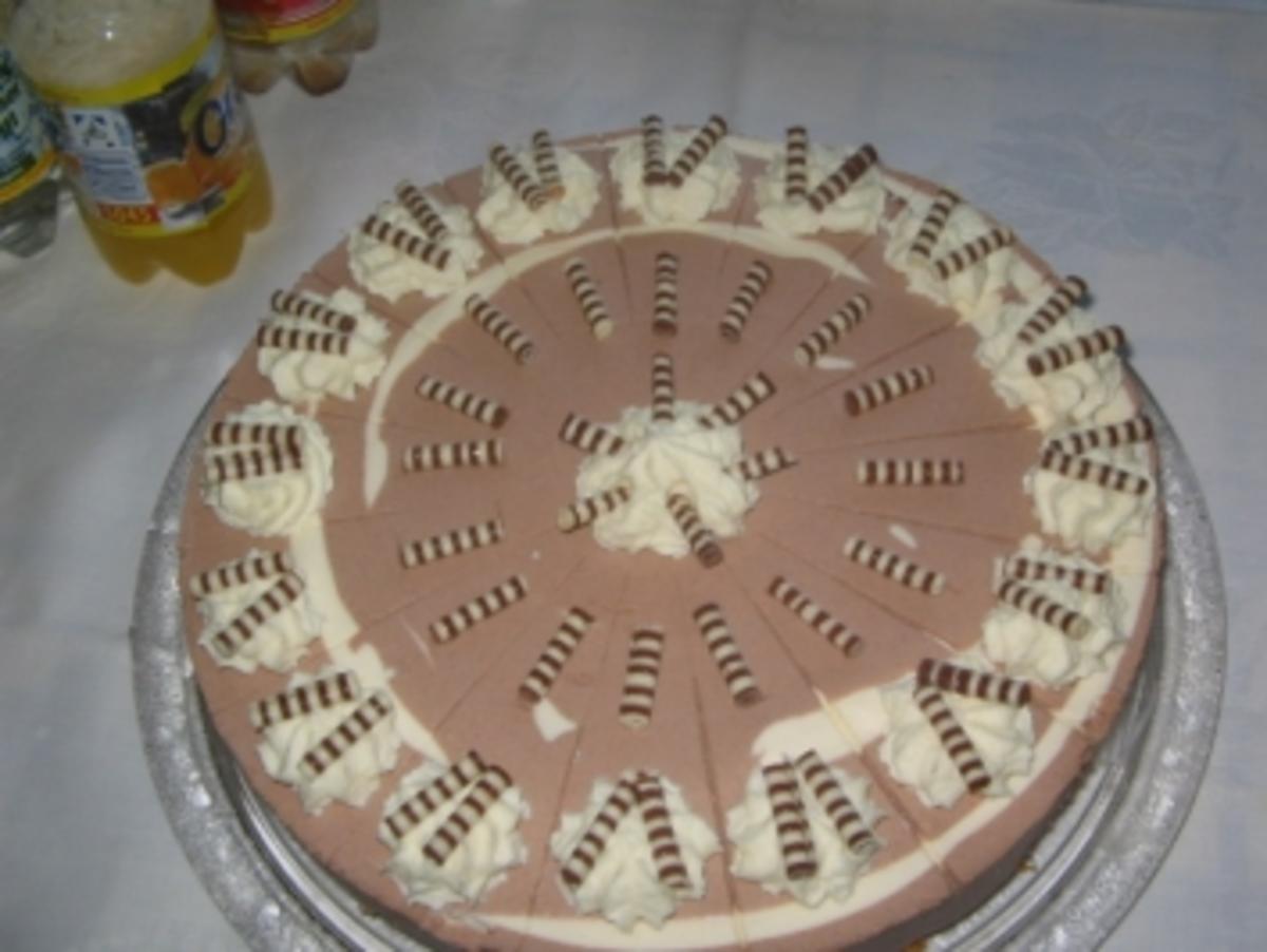 Zebra-Torte - Rezept mit Bild - kochbar.de