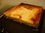 Rosienen - Quark - Kuchen vom Blech - Rezept