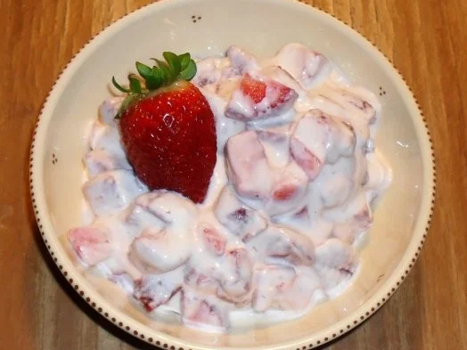 Rezept: Romanoff - Creme Romanoff - Creme - Rezept