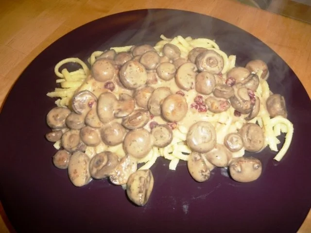 Rezept: Champignon in Cognacsoße Champignon in Cognacsoße - Rezept