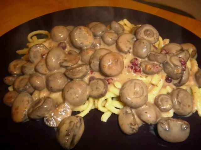 Rezept: Champignon in Cognacsoße Bild Nr. 7 Champignon in Cognacsoße - Rezept - Bild Nr. 7