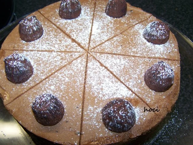 Schokoladentörtchen mit einem Hauch von Trüffel und Aprico - Rezept