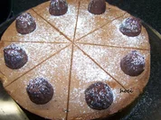 Schokoladentörtchen mit einem Hauch von Trüffel und Aprico - Rezept