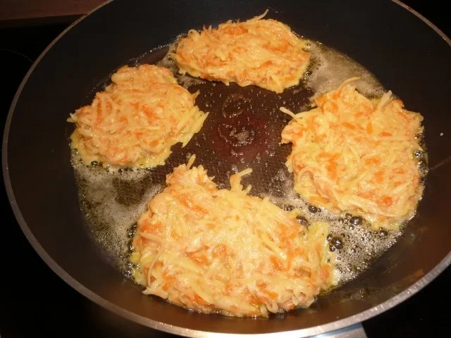 Karottenpuffer - Rezept