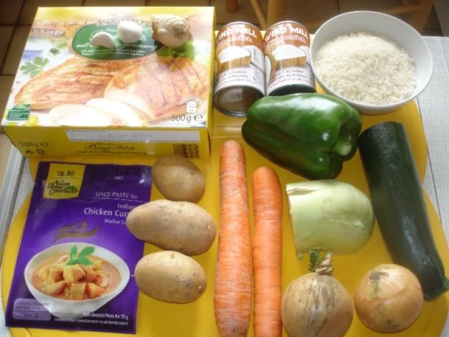 Rezept: Indisches Chicken Curry à la Papa Bild Nr. 2 Indisches Chicken Curry à la Papa - Rezept - Bild Nr. 2