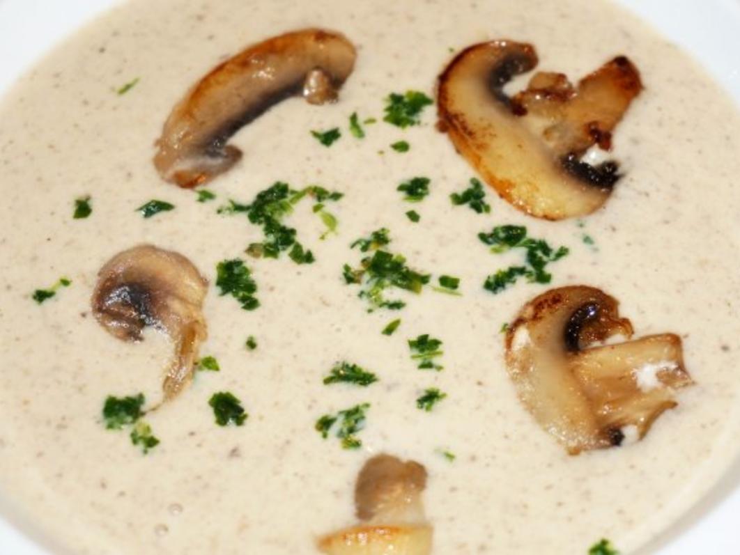 Champignoncremesuppe Klassisch - Rezept - Kochbar.de