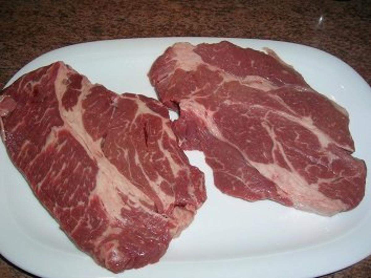 Chuck Eye Steak die 2te Variante, eingelegt und nur mit Spargel - Rezept - Bild Nr. 2