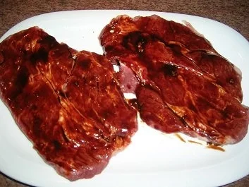 Rezept: Chuck Eye Steak die 2te Variante, eingelegt und nur mit Spargel Bild Nr. 3 Chuck Eye Steak die 2te Variante, eingelegt und nur mit Spargel - Rezept - Bild Nr. 3