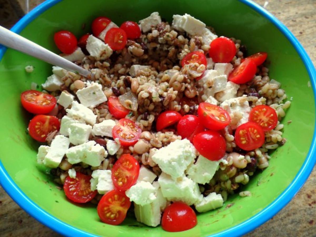 Thunfisch-Bohnen-Ebly-Salat - Rezept Von Einsendungen Sri_Devi