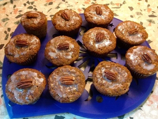 Bananen-Pekannuss Muffins - Rezept - Bild Nr. 6