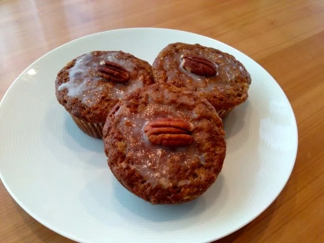 Bananen-Pekannuss Muffins - Rezept