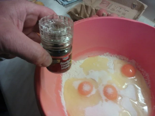 Rezept: Apfelküchle Bild Nr. 3 Apfelküchle - Rezept - Bild Nr. 3