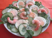 Gurkensalat Royal - Rezept