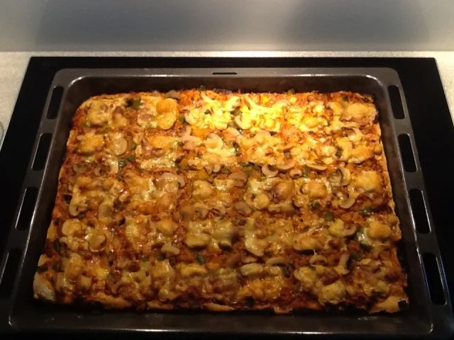 Pizza Bolognese - Rezept