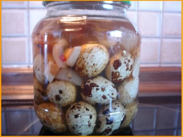 Rezept: Wachteleier als Soleier Wachteleier als Soleier - Rezept