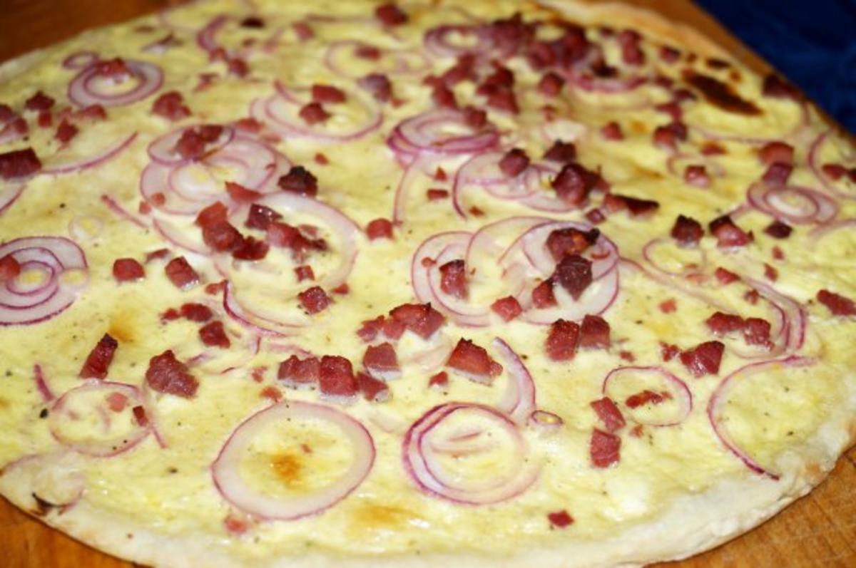 Bilder für Schneller Flammkuchen - Rezept