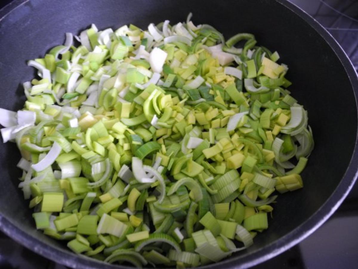 Vegan : Rosenkohl - Lauch - Kuchen - Rezept - Bild Nr. 6