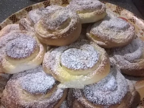 Rezept: Puddingschnecken Bild Nr. 2 Puddingschnecken - Rezept - Bild Nr. 2