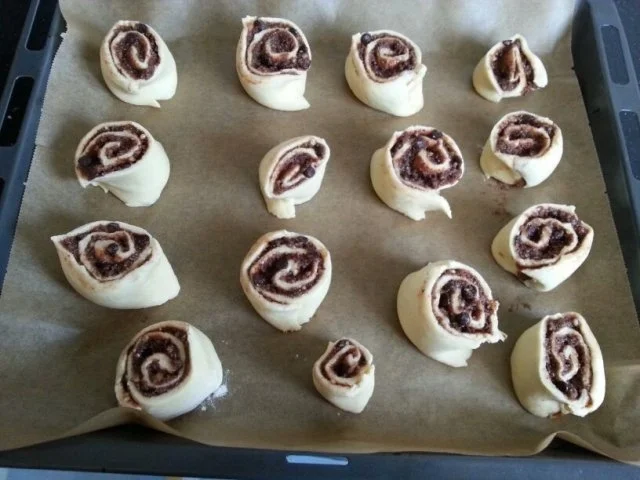 Rezept: Haselnussschnecken Bild Nr. 4 Haselnussschnecken - Rezept - Bild Nr. 4